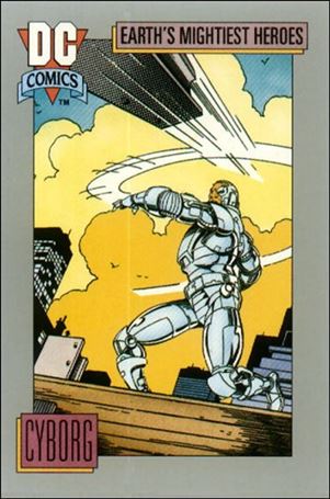 DC Cosmic Cards (Base Set) card 43 Cyborg