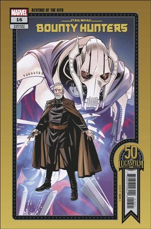 Star Wars: Bounty Hunters issue 16-C Chris Sprouse Lucasfilm 50th Anniversary Cover