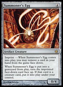Magic the Gathering: Fifth Dawn (Base Set) card 157 Summoner's Egg