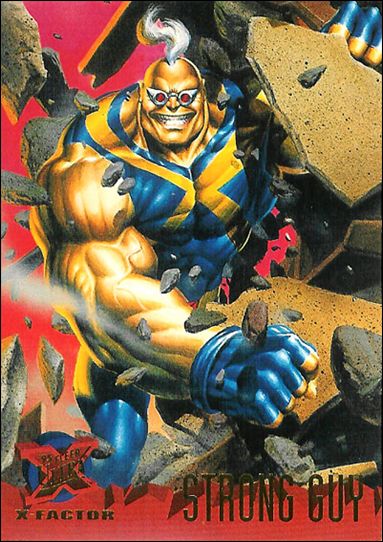1995 Fleer Ultra X-Men (Base Set) card 111 Strong Guy