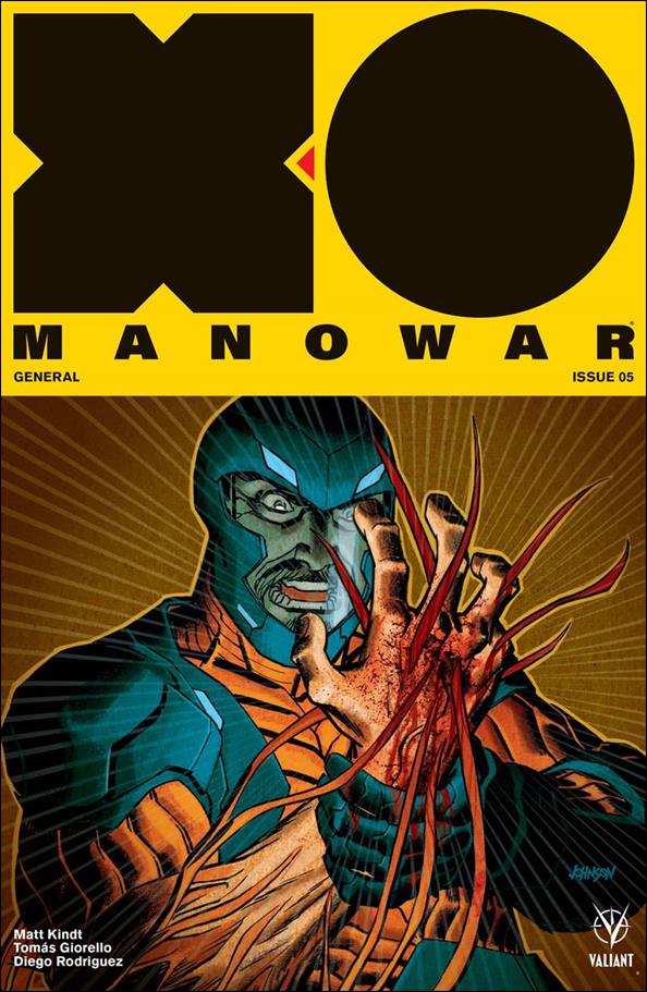 X-O Manowar (2017) issue 5-B Dave Johnson Cover