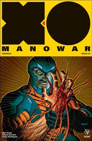 X-O Manowar (2017) issue 5-B Dave Johnson Cover