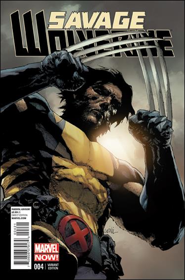 Savage Wolverine issue 4-B Leinil Francis Yu 1:50 Cover