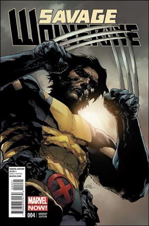 Savage Wolverine issue 4-B Leinil Francis Yu 1:50 Cover