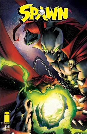 Spawn issue 339-B Kevin Keane Cover