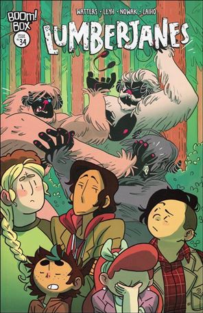 Lumberjanes issue 34 Kat Leyh Cover