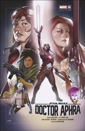 Star Wars: Doctor Aphra issue 26-B Taurin Clarke Revelations Cover