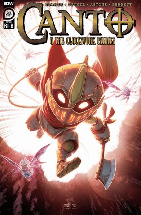 Canto & The Clockwork Faries issue One Shot-C Mateus Santolouco 1:25 Cover