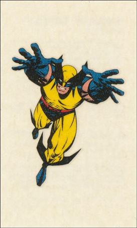 Marvel Vision (Tattoo Subset) card nn 7 Wolverine