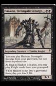 Magic the Gathering: Coldsnap (Base Set) card 61 Haakon, Stromgald Scourge