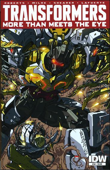 Transformers: More Than Meets the Eye (2012) issue 46 Alex Milne Cover
