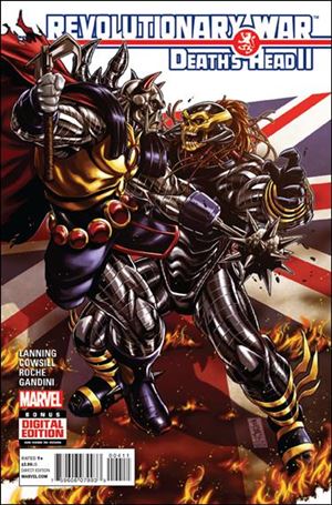 Revolutionary War: Death's Head II issue 1 Mark Brooks Cover