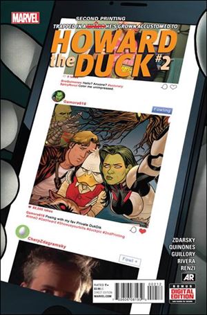 Howard the Duck (2015) issue 2-E Joe Quinones Cover (2nd Printing)