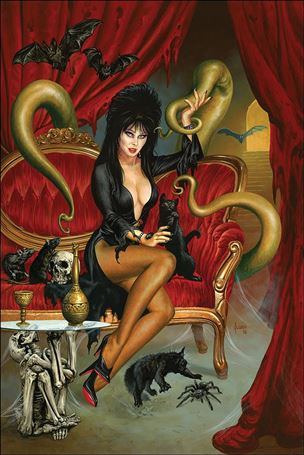 Elvira, Mistress of the Dark (2018) issue 8-G Joe Jusko 1:25 Virgin Cover