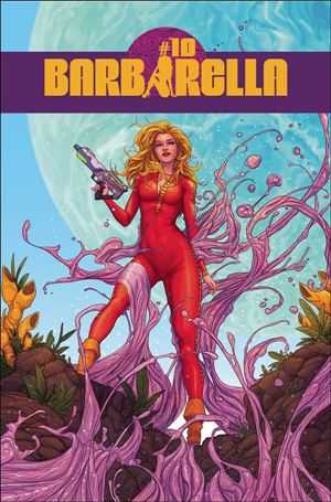 Barbarella (2021) issue 10-G Madibek Musabekov Cover