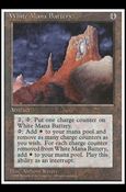 Magic the Gathering: 4th Edition (Base Set) card 357 White Mana Battery