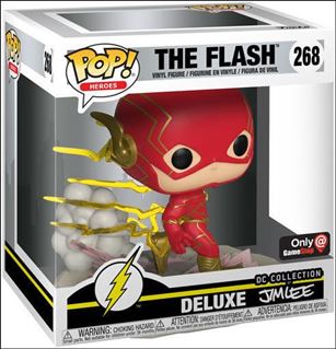POP! Heroes figure 268 The Flash Jim Lee Collection GameStop