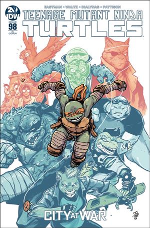 Teenage Mutant Ninja Turtles (2011) issue 98-C Michael Dialynas 1:10 Cover