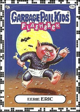Garbage Pail Kids: Flashback Series 2 (White Border Base Set) card 19a Eerie Eric