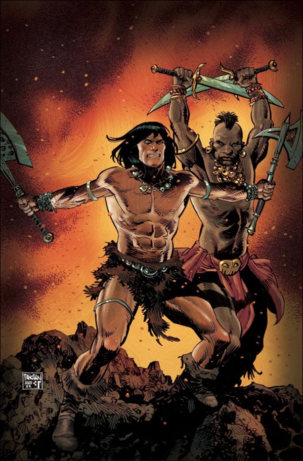 Conan the Barbarian (2023) issue 23-E Dan Panosian Foil Virgin Cover