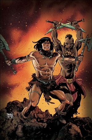 Conan the Barbarian (2023) issue 23-E Dan Panosian Foil Virgin Cover