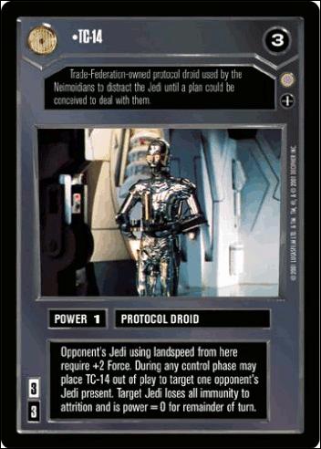 Star Wars: Coruscant Limited (Base Set) card 14 TC-14
