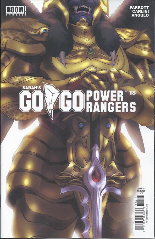 Saban's Go Go Power Rangers issue 18-B Miguel Mercado Cover