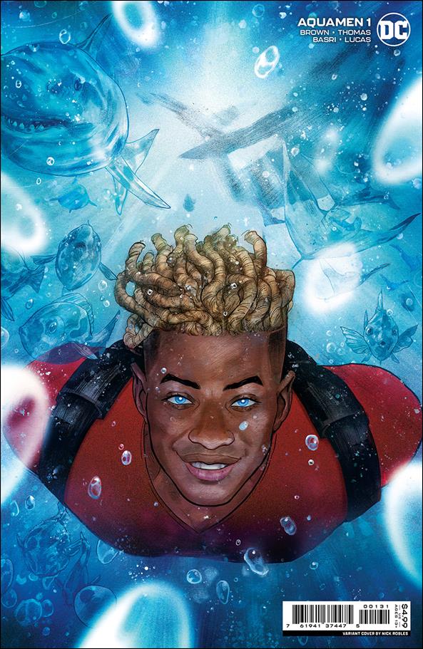 Aquamen issue 1-C Nick Robles Cardstock Cover