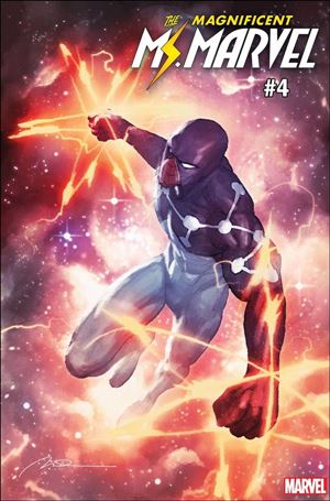 Magnificent Ms. Marvel issue 4-B Gerald Parel Cover