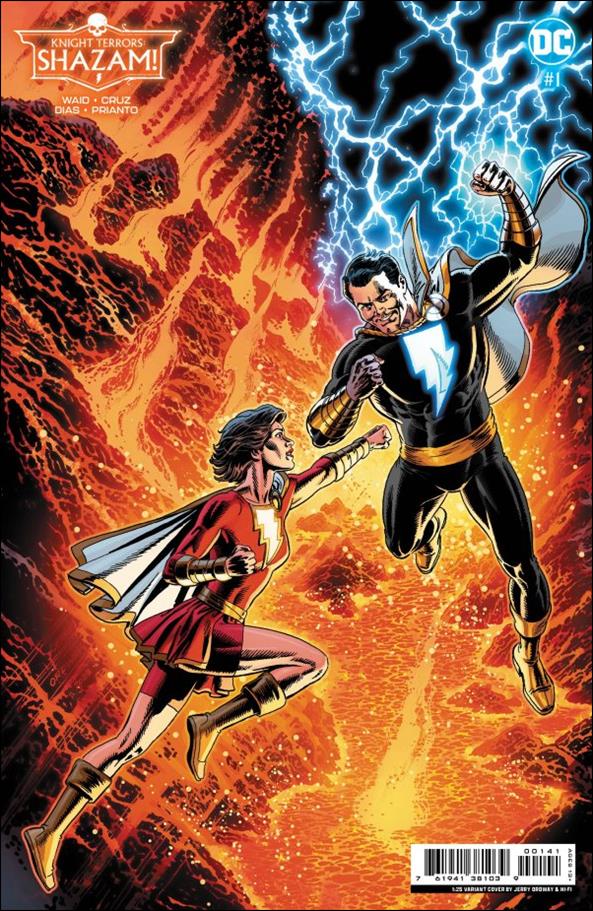 Knight Terrors: Shazam! issue 1-E Jerry Ordway 1:25 Cardstock Cover