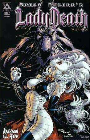 Brian Pulido's Lady Death: Abandon All Hope issue 2-E Commemorative Cover 1/1500