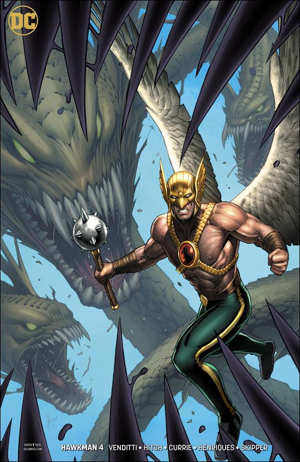 Hawkman (2018) issue 4-B Dale Keown Cover