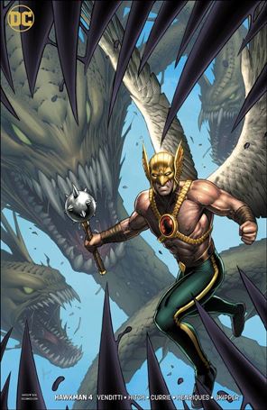 Hawkman (2018) issue 4-B Dale Keown Cover