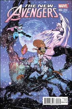 New Avengers (2015) issue 2-C Bill Sienkiewicz 1:25 Cover