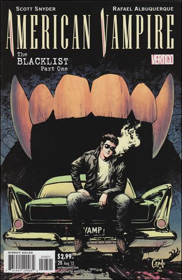 American Vampire issue 28-B Greg Capullo 1:10 Cover