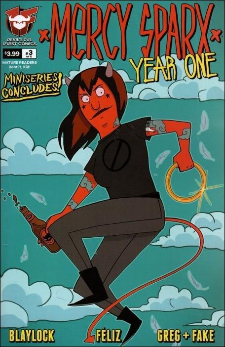 Mercy Sparx: Year One issue 3-B K. Lynn Smith Cover