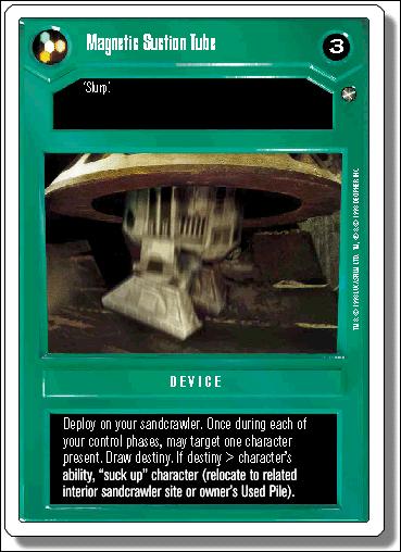 Star Wars: A New Hope Revised (Base Set) card 33 Magnetic Suction Tube