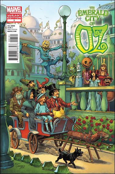 Emerald City of Oz issue 1-B Eric Shanower 1:25 Cover