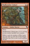Magic the Gathering: Shadowmoor (Base Set) card 100 Mudbrawler Cohort