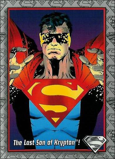 Return of Superman (Base Set) card 2 The Last Son of Krypton!