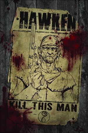 Hawken issue 1-B Timothy Truman 1:10 Cover