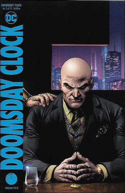 Doomsday Clock issue 2-B Gary Frank "Lex Luthor" Cover