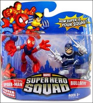 Marvel Super Hero Squad figure 55 Scarlet Spider and Bullseye