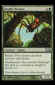Magic the Gathering: 2013 Core Set (Base Set) card 165 Deadly Recluse