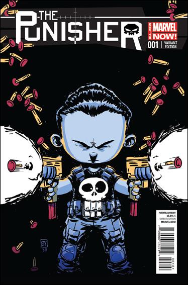 Punisher (2014) issue 1-D Skottie Young "Baby" Cover