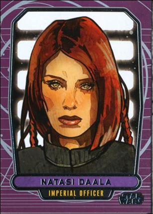 Star Wars Galactic Files (Base Set) card 207 Natasi Daala