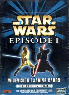 Star Wars: Episode I Widevision: Series 2 card 1-B Sealed Retail Box