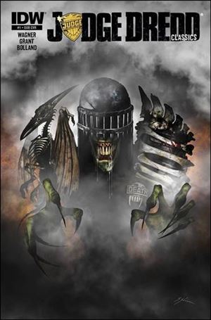 Judge Dredd Classics: The Dark Judges issue 1-B Sam Shearon Subscription Cover