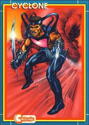 Continuity Comics (Promo) card 19 Cyclone