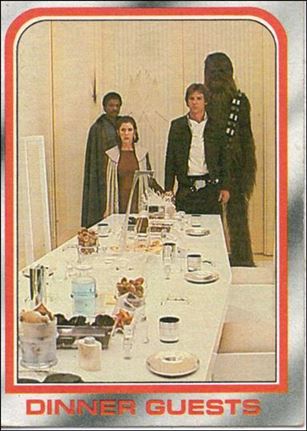 Star Wars: The Empire Strikes Back: Series 1 (Base Set) card 86 Dinner Guests